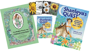 Shanleya's Quest book and game and I'm a Medicine Woman, Too!