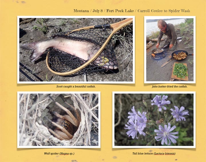 Sample page from Five Months on the Missouri River.