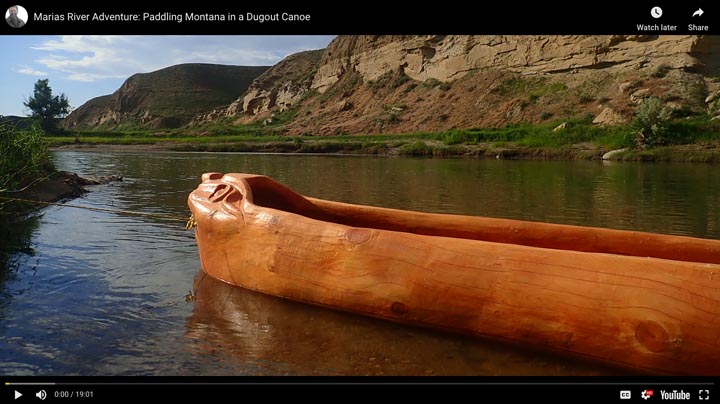 Marias River Canoe Trip.