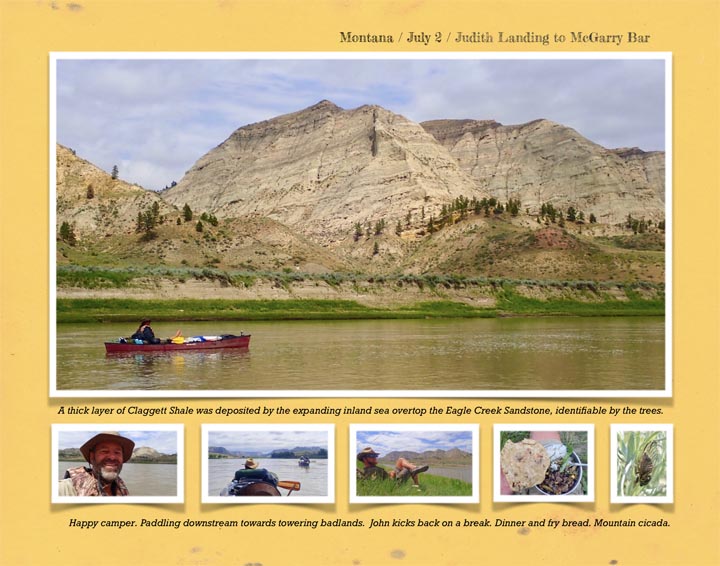 Sample page from Five Months on the Missouri River.