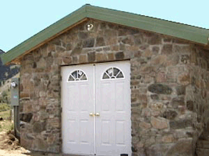 Finished Slipform Stone Masonry Workshop.